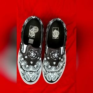 Vans Mens Classic Bandana Sneakers